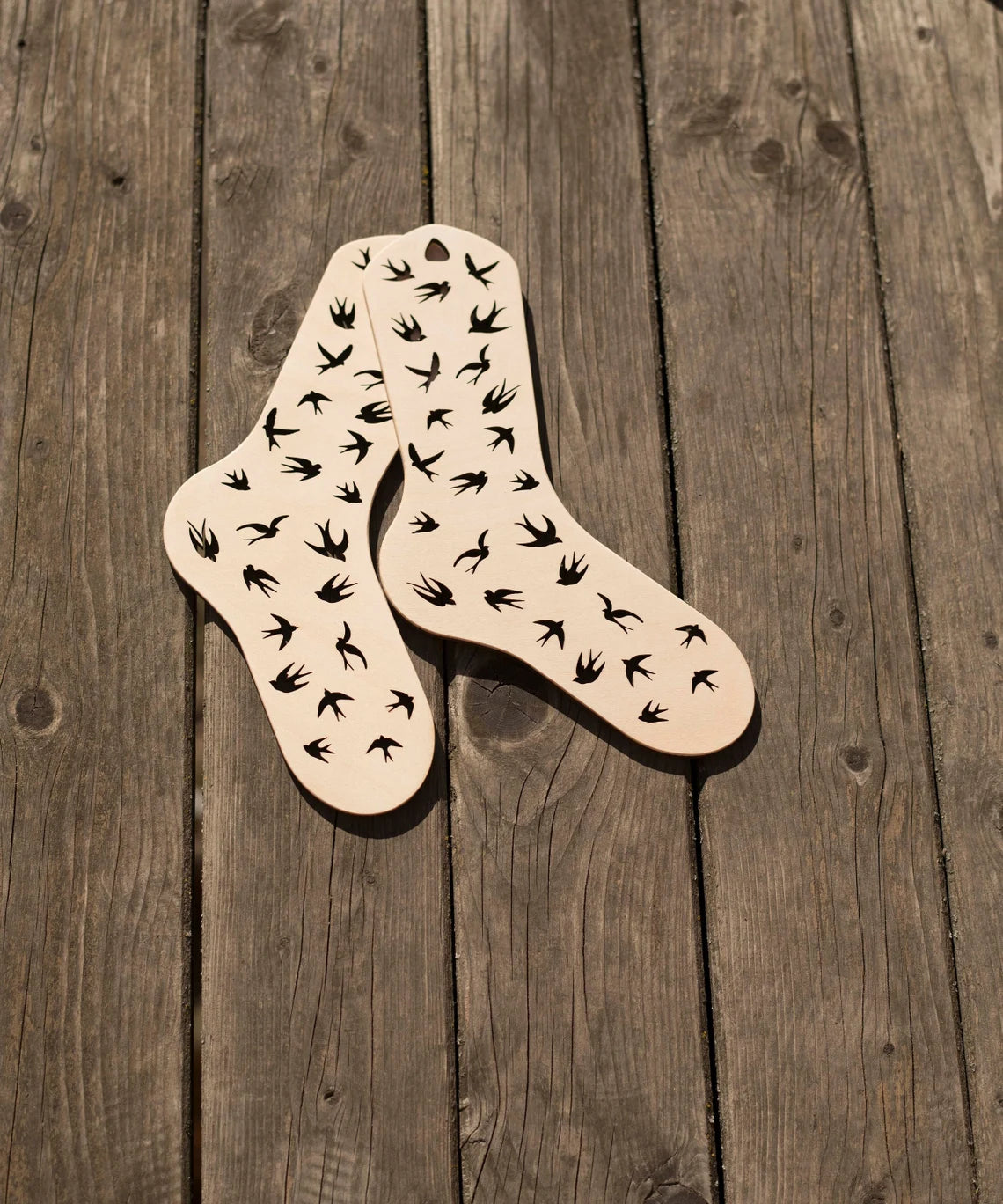 Bloqueurs à Chaussettes en Bois