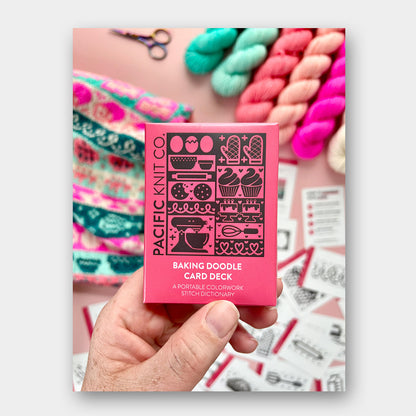 Doodle Card Deck de Pacific Knits Co, modèle Baking (expansion pack)