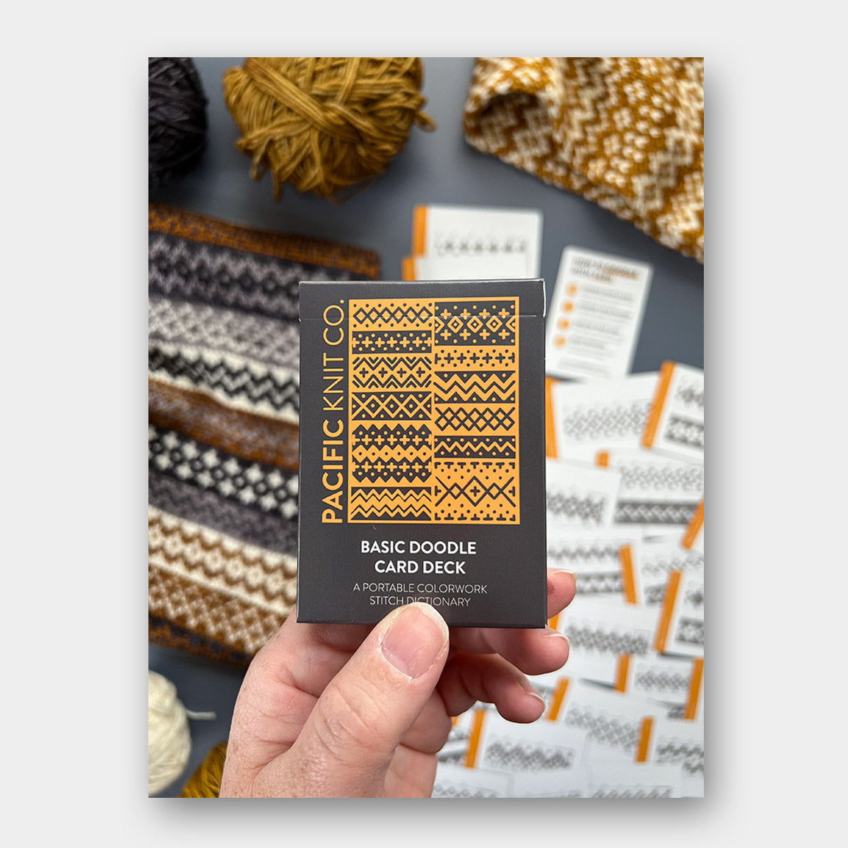 Doodle Card Deck de Pacific Knits Co, modèle Basic (core pack)