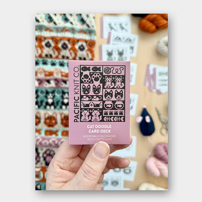 Doodle Card Deck de Pacific Knits Co, modèle Cat (expansion pack)