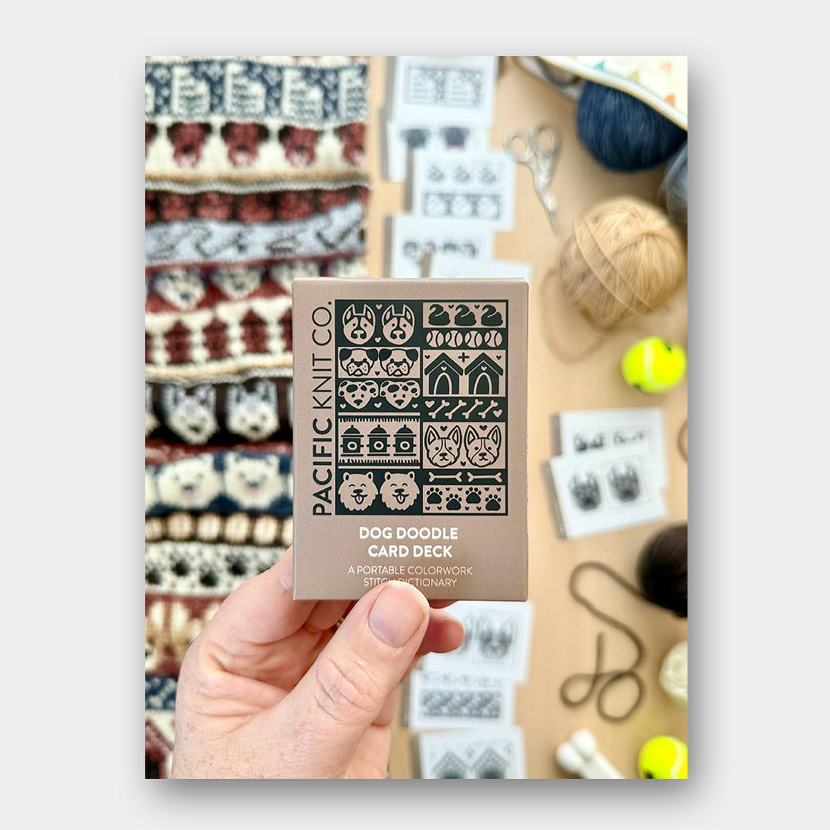 Doodle Card Deck de Pacific Knits Co, modèle Dog (expansion pack)