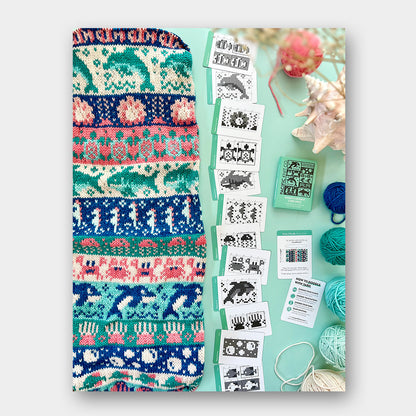 Doodle Card Deck de Pacific Knits Co, modèle Ocean (expansion pack)