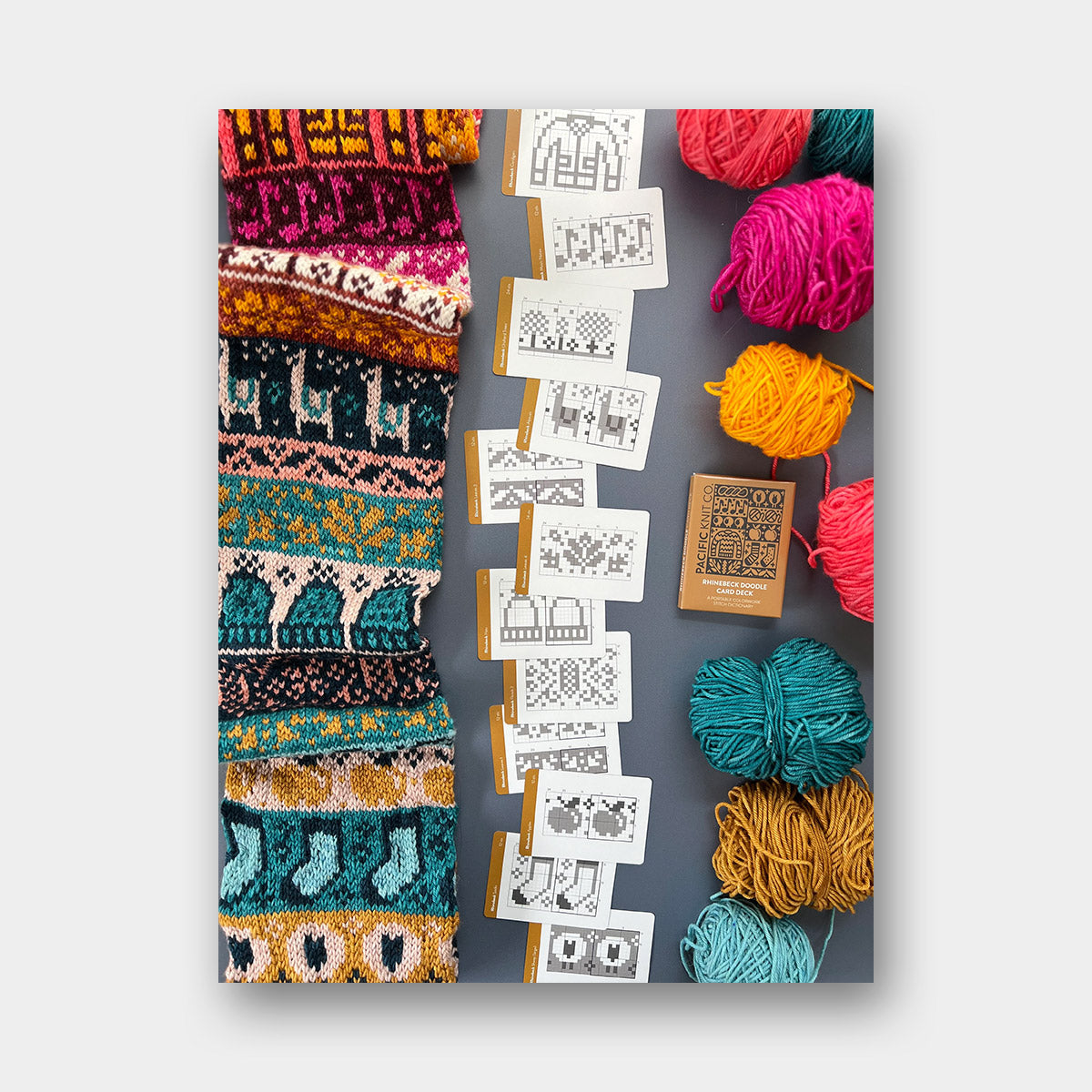 Doodle Card Deck de Pacific Knits Co, modèle Rhinebeck (expansion pack)