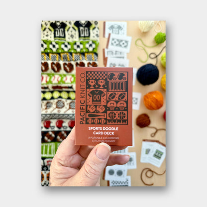 Doodle Card Deck de Pacific Knits Co, modèle Sports (expansion pack)