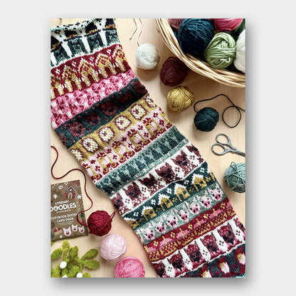 Doodle Card Deck de Pacific Knits Co, modèle Storybook (foil pack)