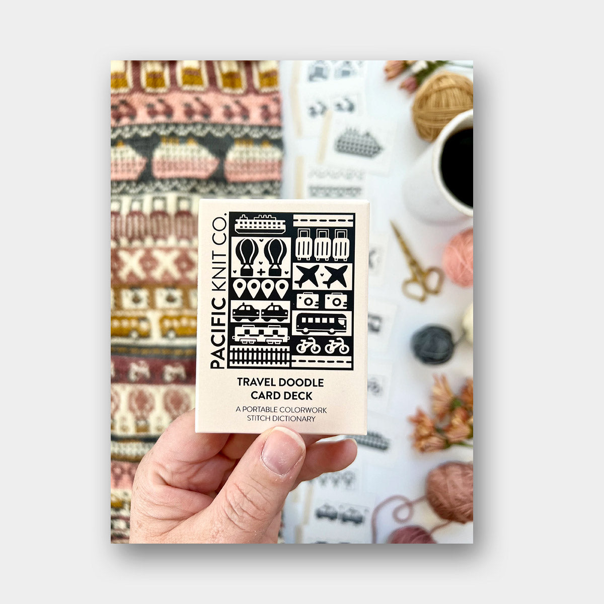 Doodle Card Deck de Pacific Knits Co, modèle Travel (expansion pack)