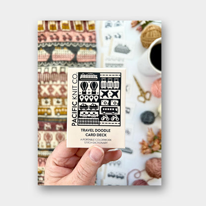 Doodle Card Deck de Pacific Knits Co, modèle Travel (expansion pack)