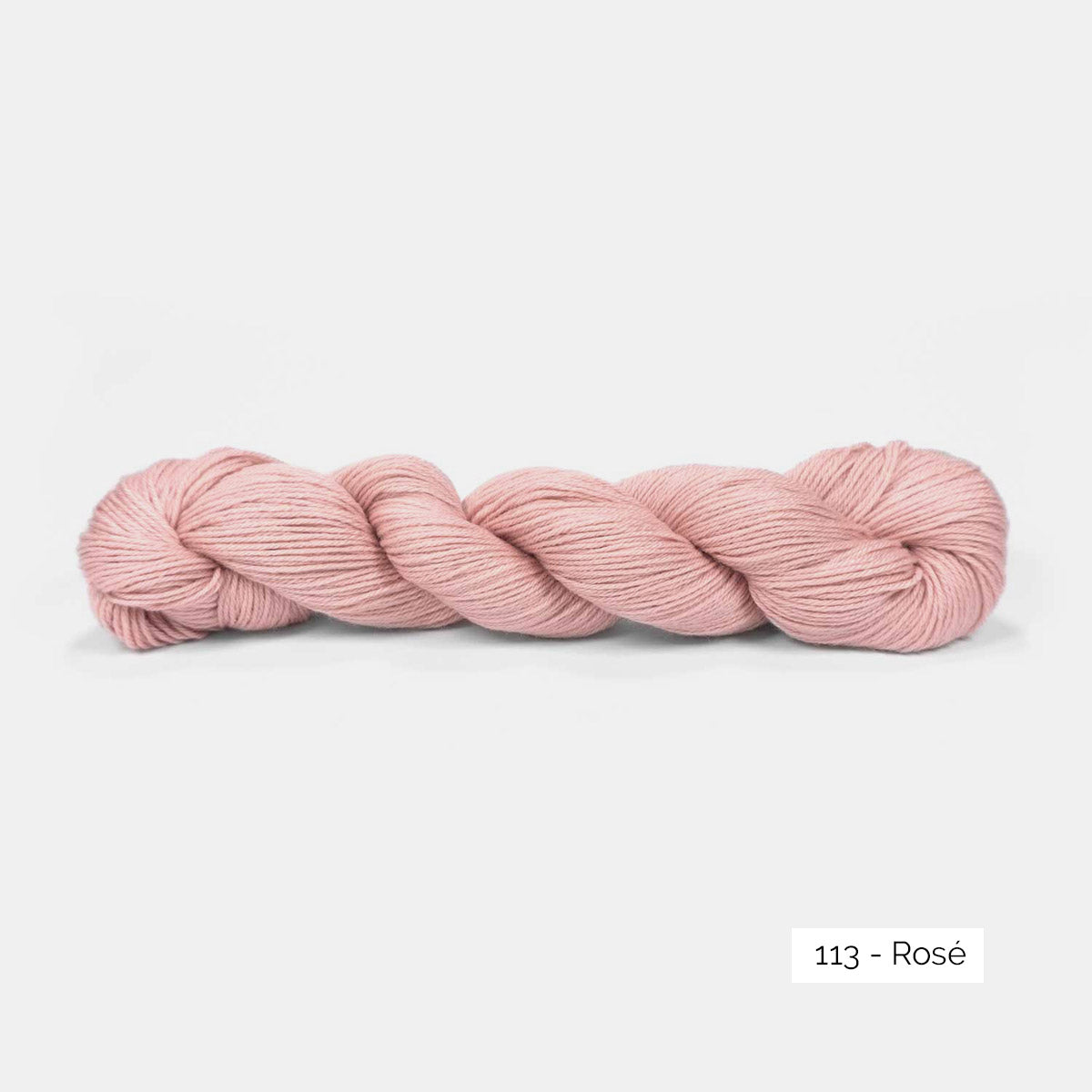Echeveau de Pinta de Pascuali, laine à chaussettes sans nylon, coloris 113 Rose