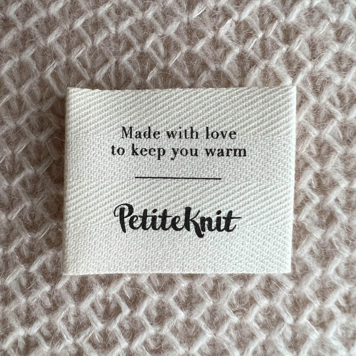 Etiquettes à Coudre - PetiteKnit