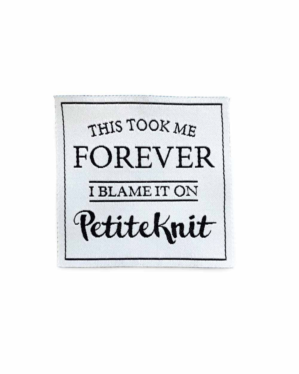 Etiquettes à Coudre - PetiteKnit