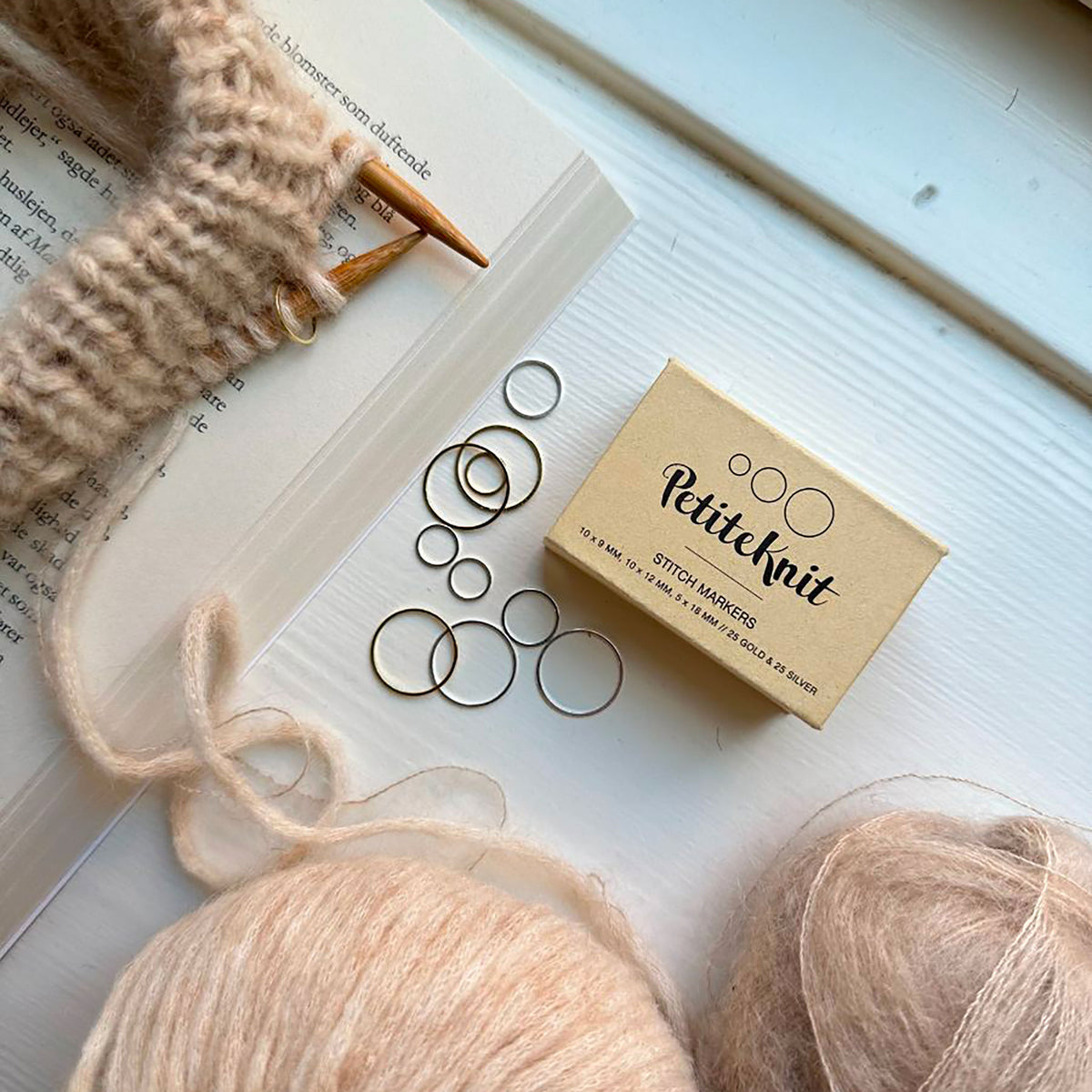 Marqueurs Count Your Stitches de PetiteKnit, modèle Fixes (anneaux)