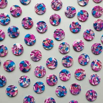 Boutons Pigeon Wishes, modèle Lucid, diamètre 20mm