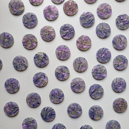 Boutons Pigeon Wishes, modèle Quartz, diamètre 25mm