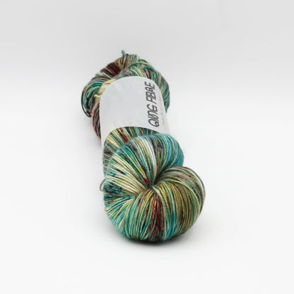 Echeveau de Dashing Fingering de Qing Fibre coloris Eilish
