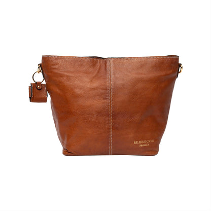 Sac à bandoulière P002 de Re:Designed coloris Walnut