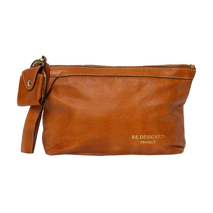 Pochette à projet Re:Designed modèle P004 coloris Burned Tan