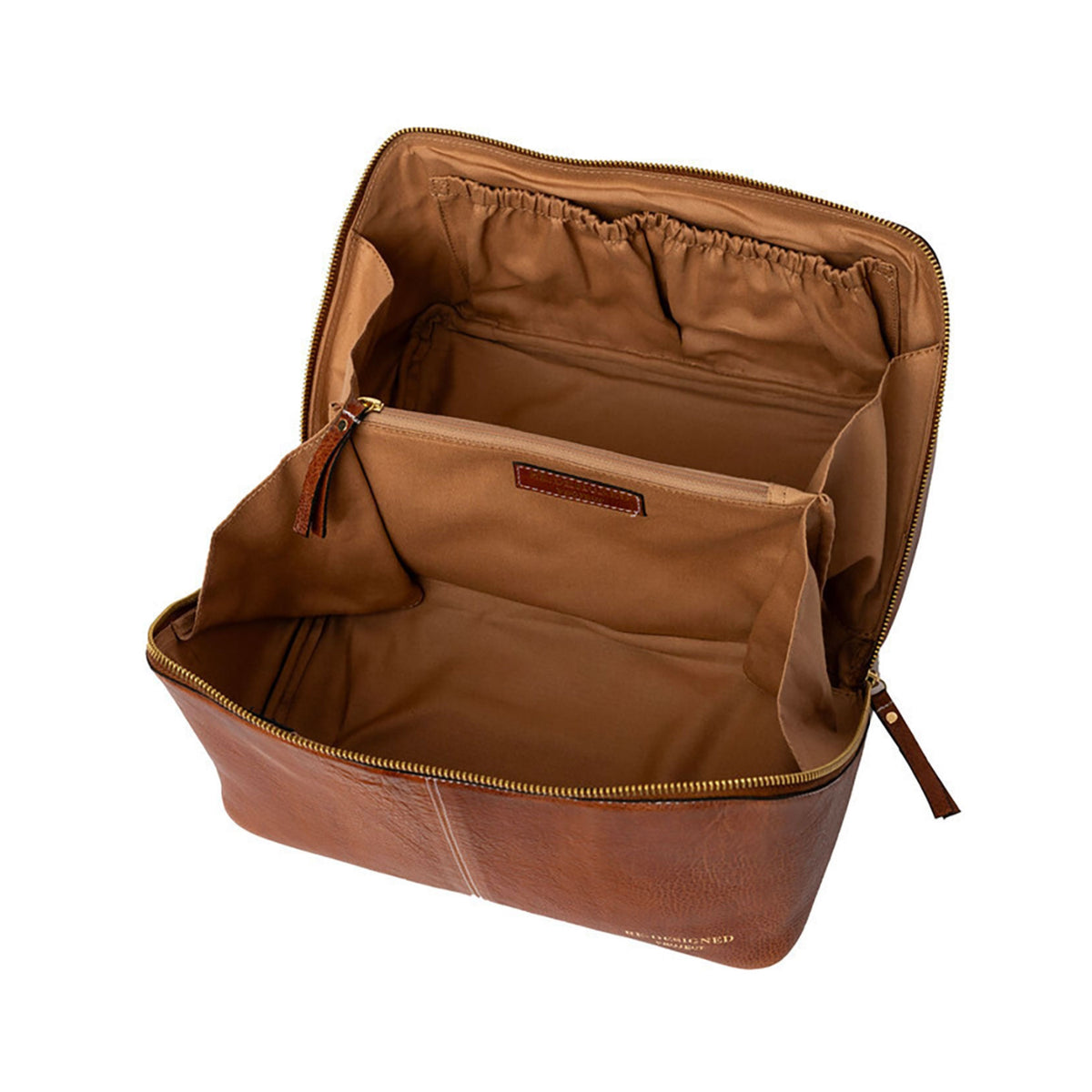 Sac à projets Re:Designed P010 coloris Walnut / Gold