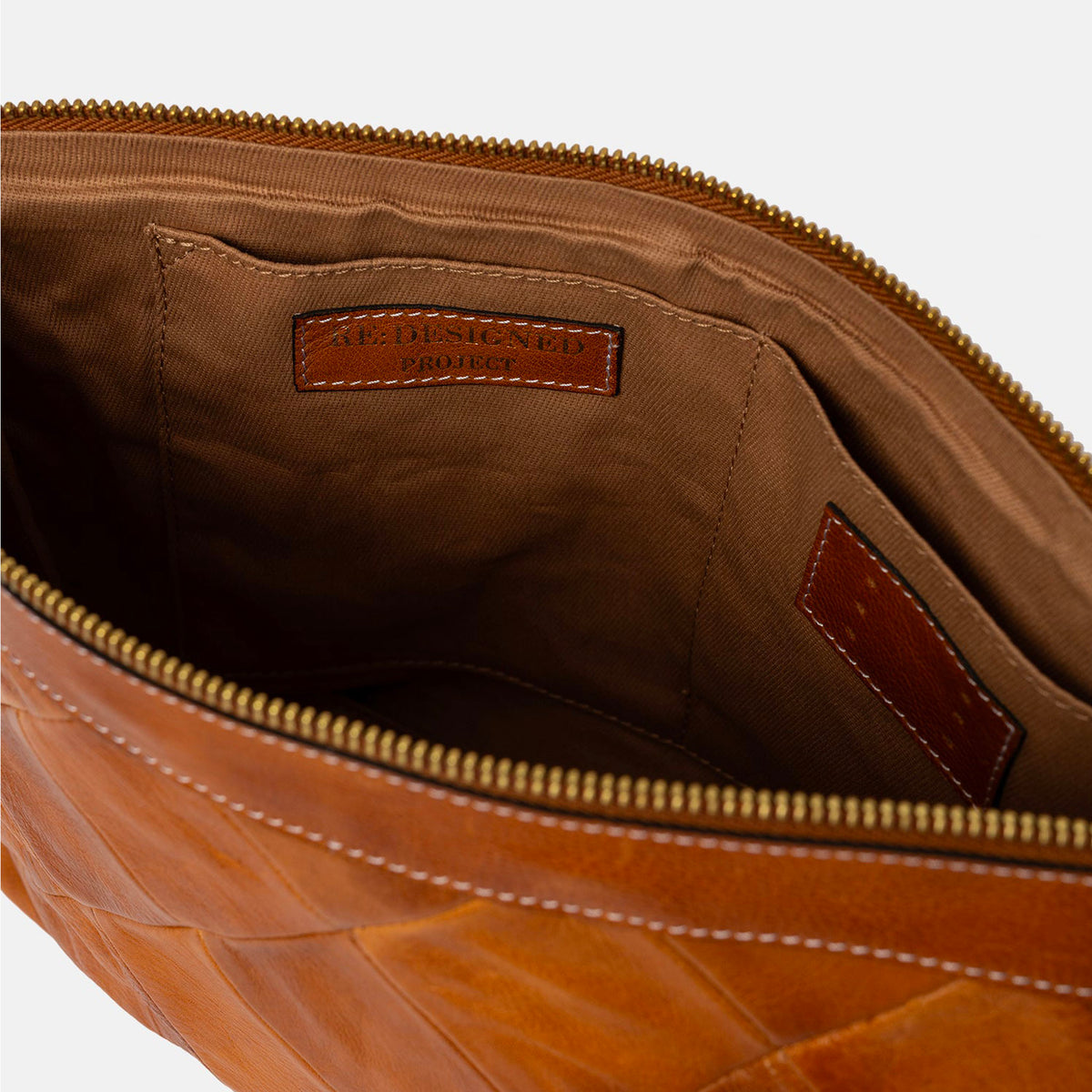 Pochette à projet Re:Designed modèle P017 coloris Burned Tan