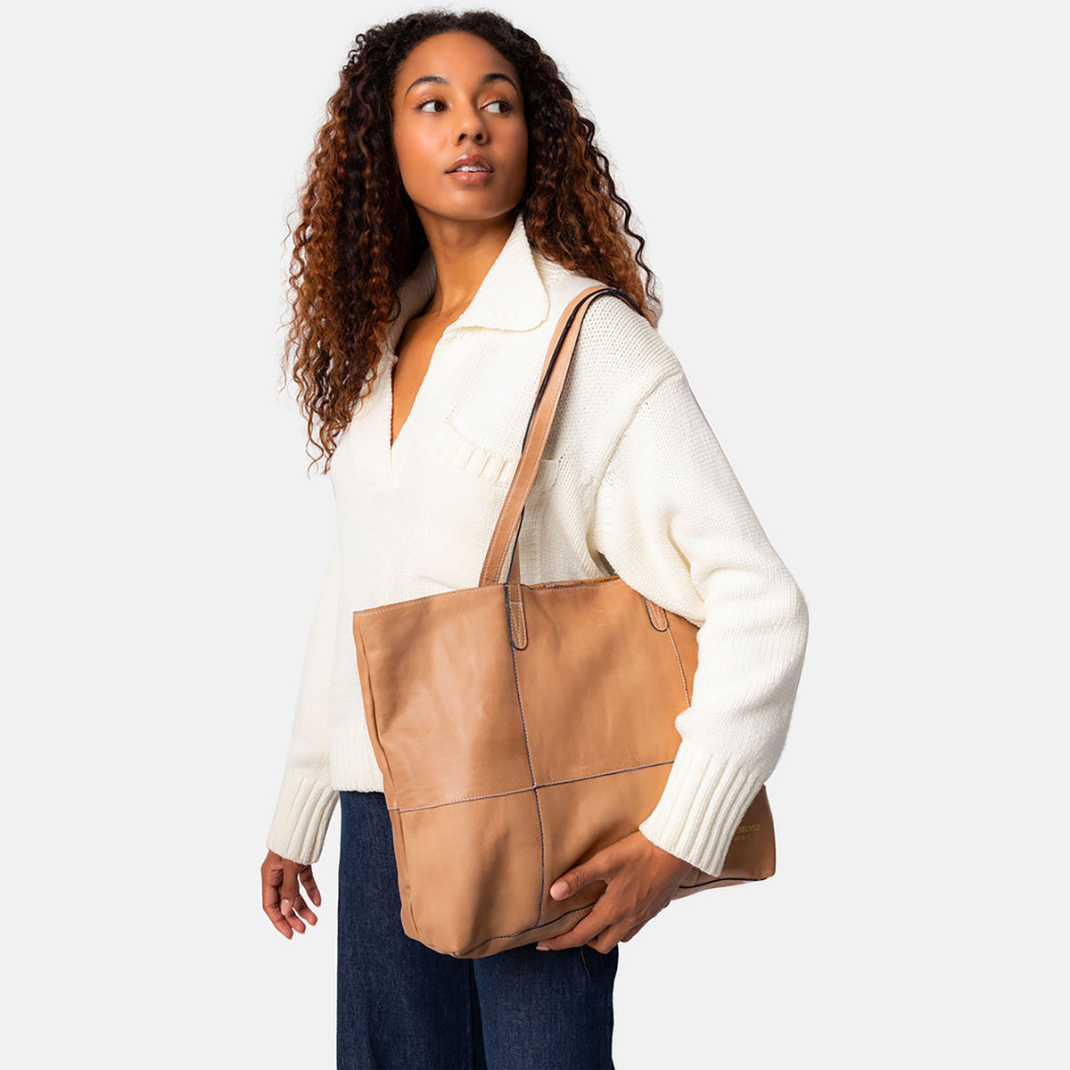 Sac cabas Re:Designed modèle P019 coloris Taupe