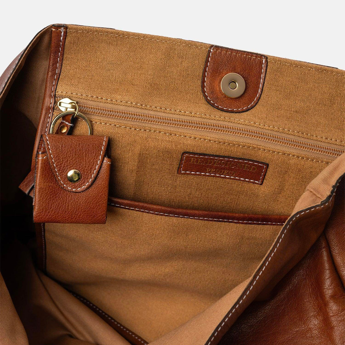 Sac cabas Re:Designed modèle P019 coloris Walnut
