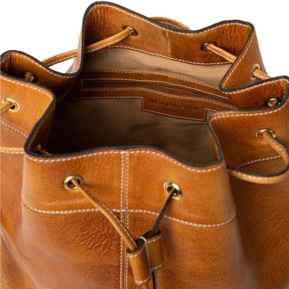 Sac seau P020 de Re:Designed coloris Burned Tan