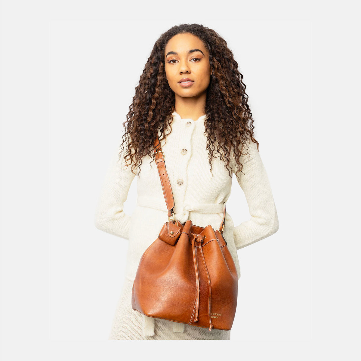 Sac seau P020 de Re:Designed coloris Walnut