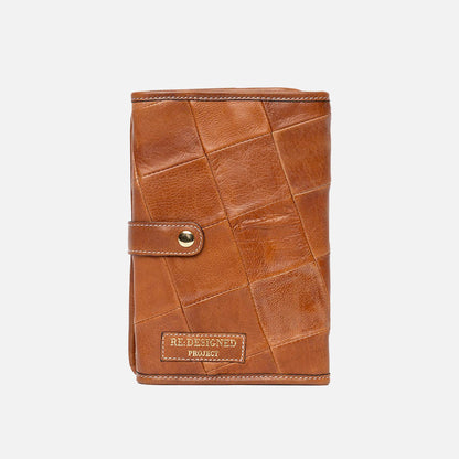 Pochette à aiguilles circulaires fixes Re:Designed P022 (façon quilt) coloris Walnut