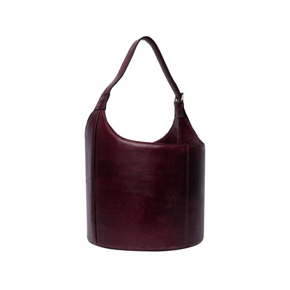 Bucket bag P026 de Re:Designed, coloris Dark Cherry