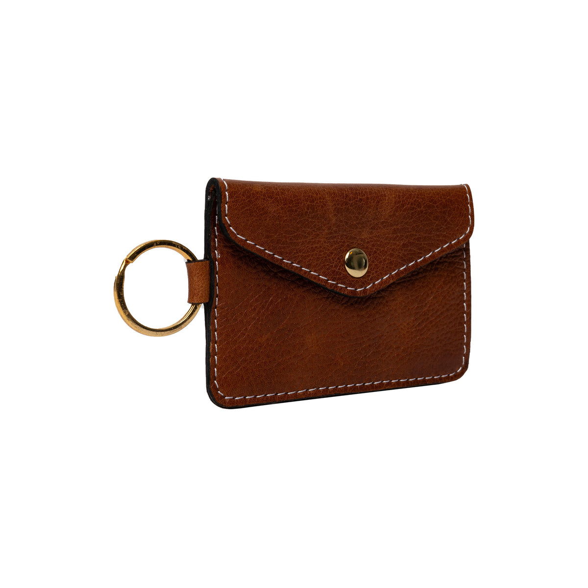 Porte-clés "Enveloppe" P028 de Re:Designed, coloris Walnut