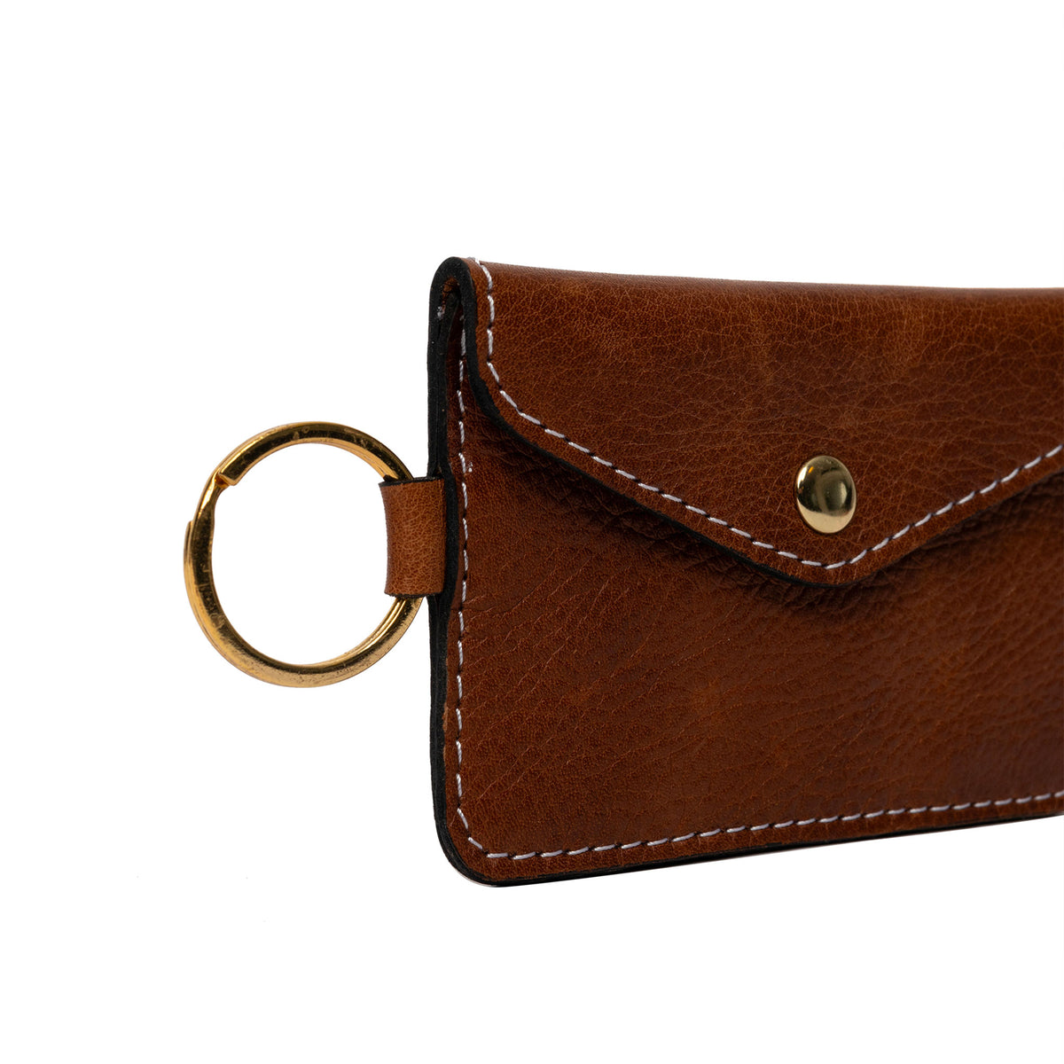 Porte-clés "Enveloppe" P028 de Re:Designed, coloris Walnut