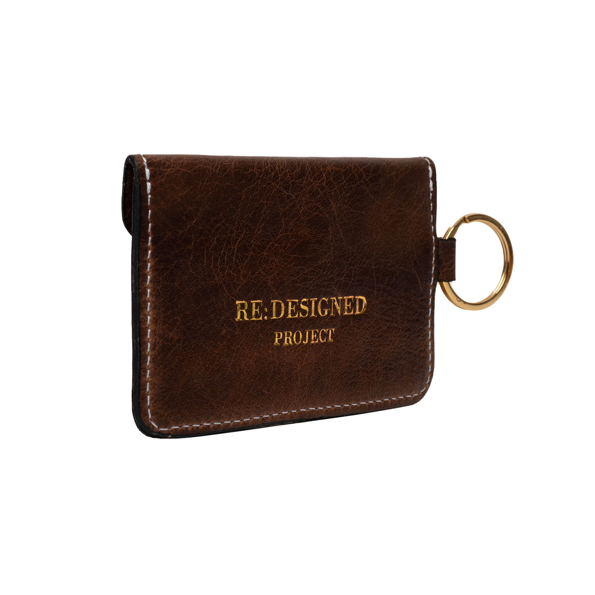 Porte-clés "Enveloppe" P028 de Re:Designed, coloris Woodsmoke