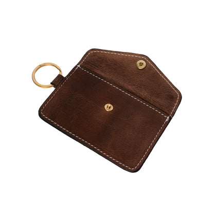 Porte-clés "Enveloppe" P028 de Re:Designed, coloris Woodsmoke