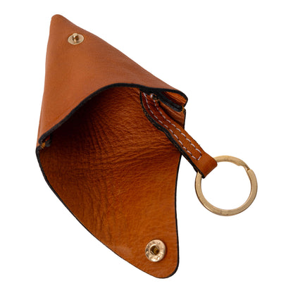 Porte-clés "Triangle" P030 de Re:Designed, coloris Burned Tan