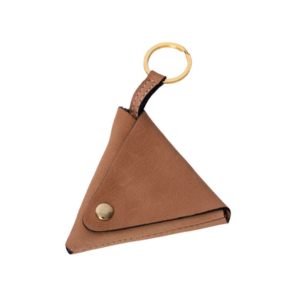 Porte-clés "Triangle" P030 de Re:Designed, coloris Taupe