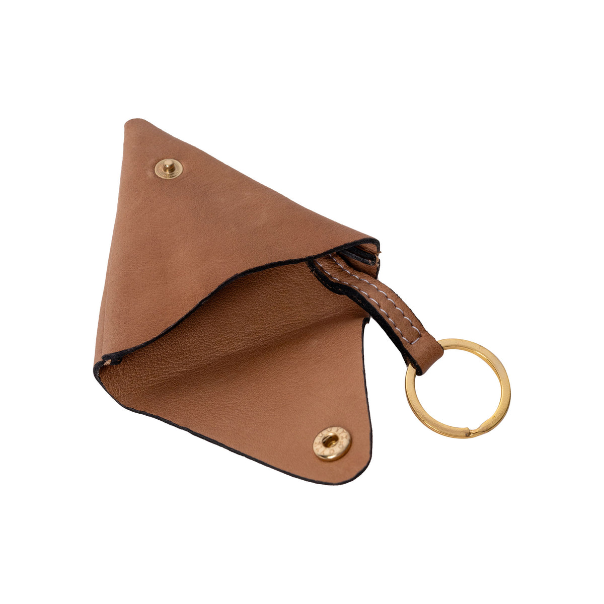 Porte-clés "Triangle" P030 de Re:Designed, coloris Taupe