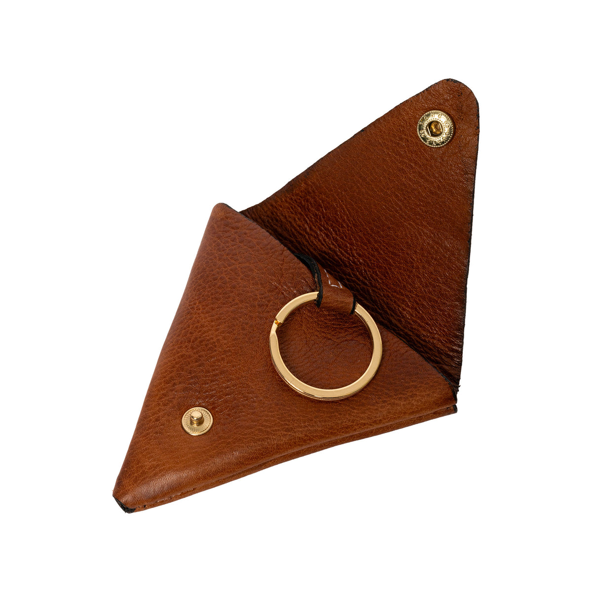 Porte-clés "Triangle" P030 de Re:Designed, coloris Walnut