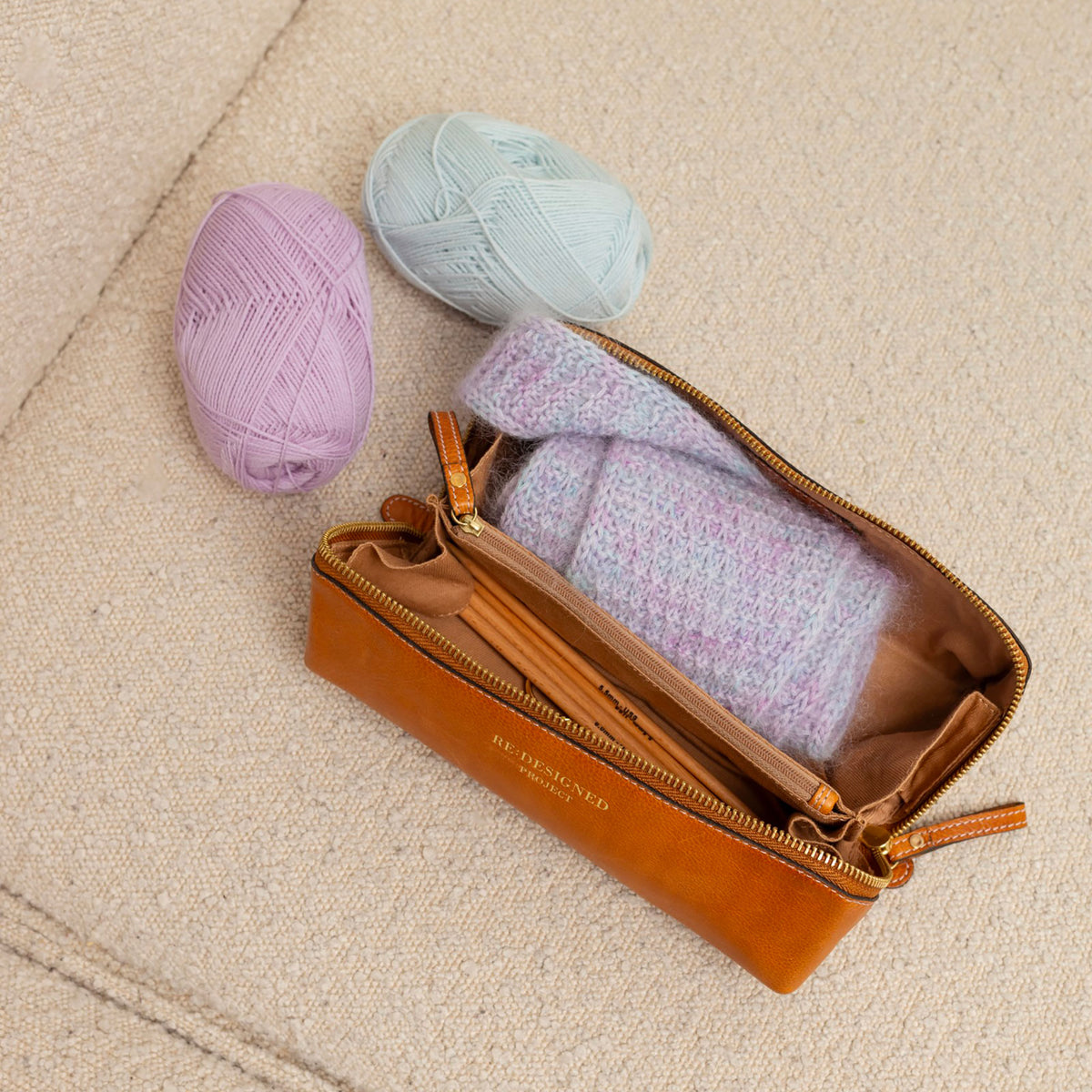 Trousse modèle P041 de Re:Designed coloris Burned Tan