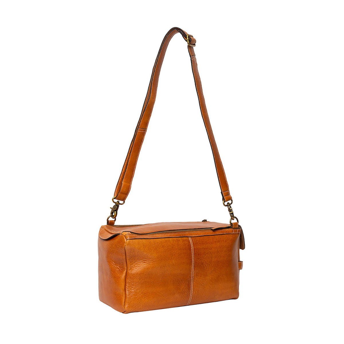Sac avec rangement pour aiguilles P044 de Re:Designed coloris Burned Tan