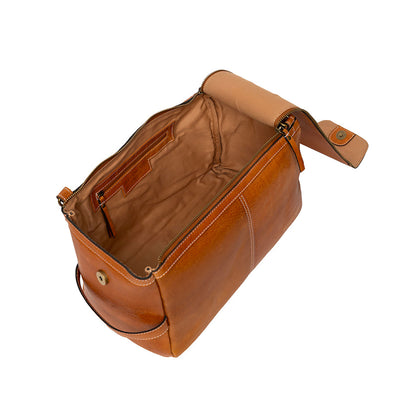 Sac avec rangement pour aiguilles P044 de Re:Designed coloris Burned Tan