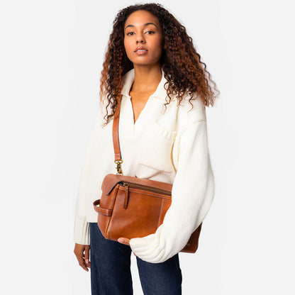 Sac avec rangement pour aiguilles P044 de Re:Designed coloris Walnut