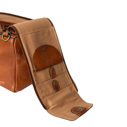 Sac avec rangement pour aiguilles P044 de Re:Designed coloris Walnut
