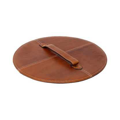 Couvercle P050 de Re:Designed pour bucket bag P026, coloris Walnut