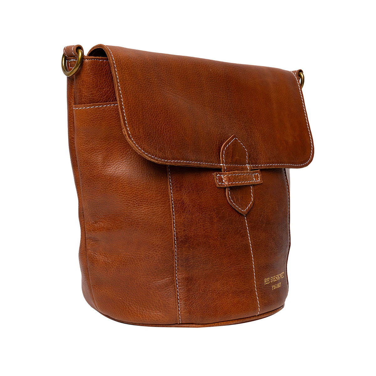 Sac à rabat P058 de Re:Designed coloris Walnut