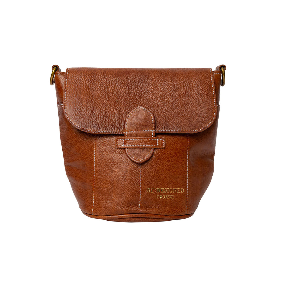 Sac à rabat P059 de Re:Designed coloris Walnut