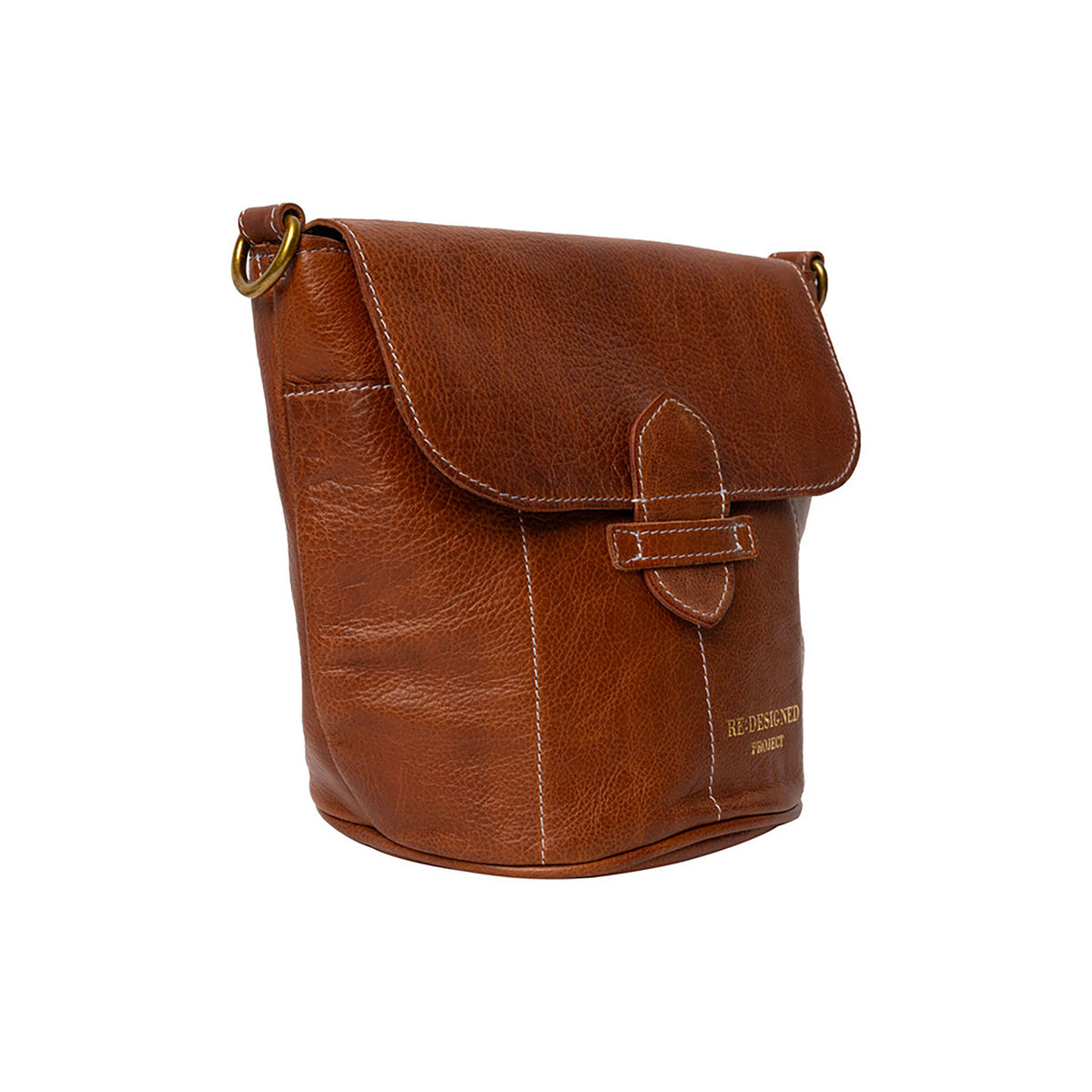 Sac à rabat P059 de Re:Designed coloris Walnut