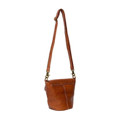 Sac à rabat P059 de Re:Designed coloris Walnut