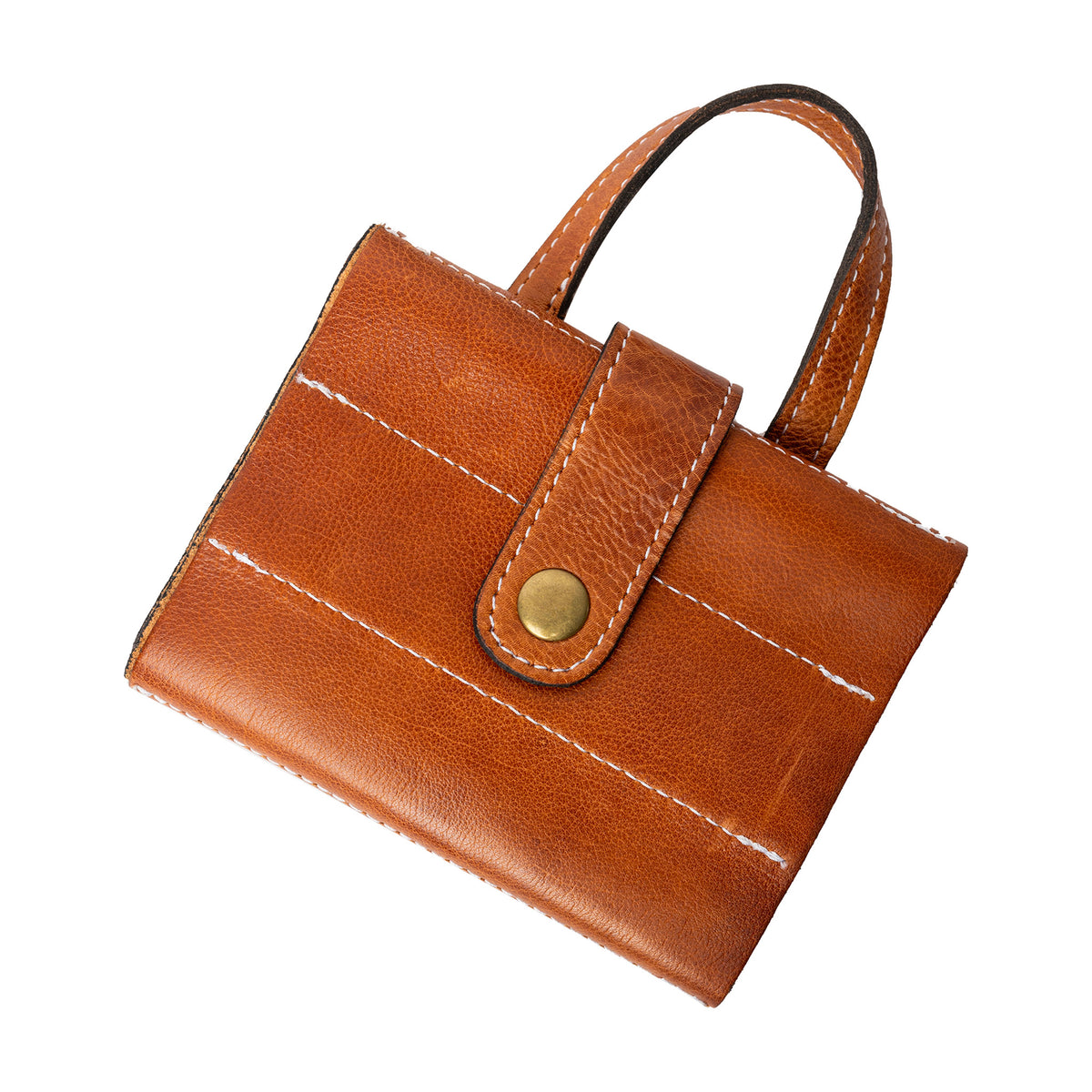 Pochette à aiguilles circulaires fixes Re:Designed P066 coloris Burned Tan