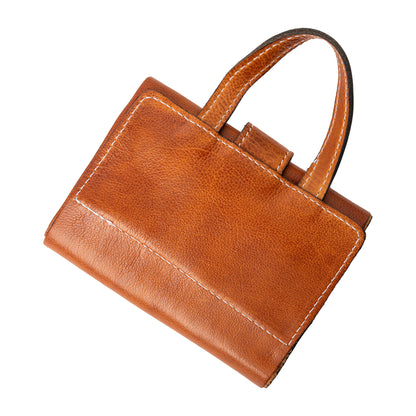 Pochette à aiguilles circulaires fixes Re:Designed P066 coloris Burned Tan