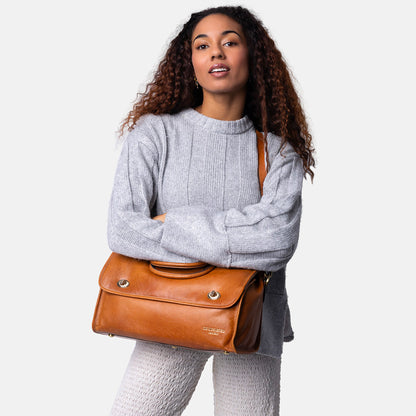 Sac avec rangement pour aiguilles P073 de Re:Designed coloris Burned Tan