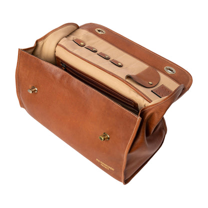 Sac avec rangement pour aiguilles P073 de Re:Designed coloris Walnut